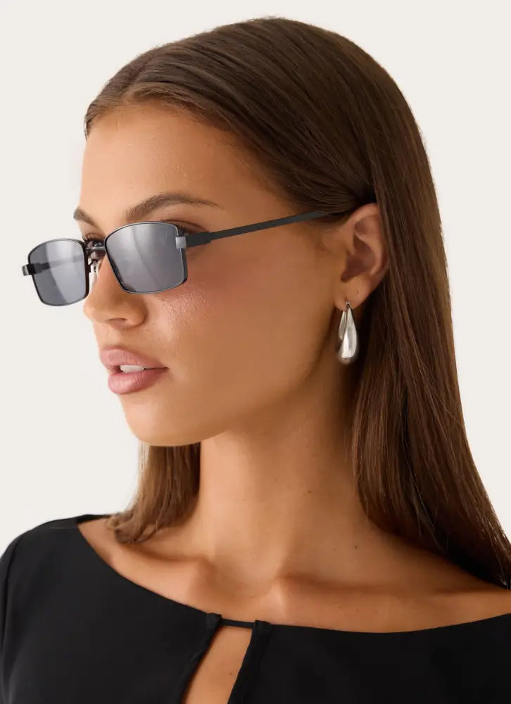 Bad Girl Sunglasses - Black - Black / One Size - Sunglasses