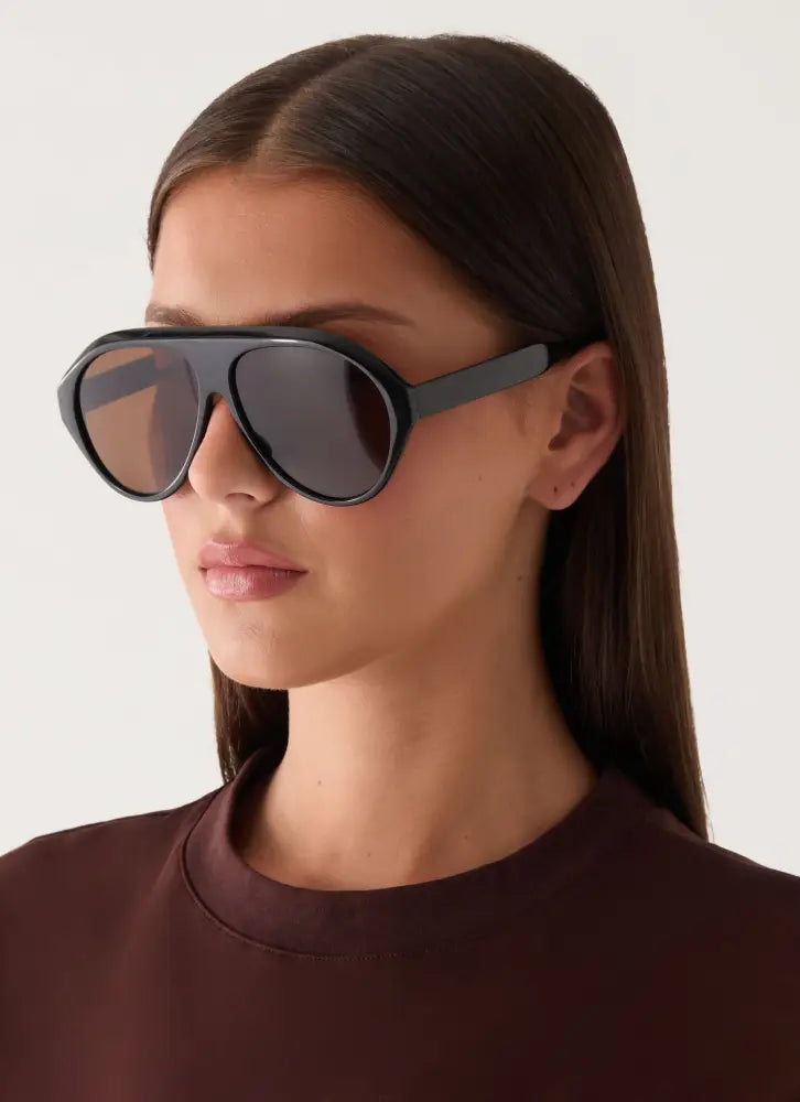 Charged Up Sunglasses - Black - Black / One Size - Sunglasses