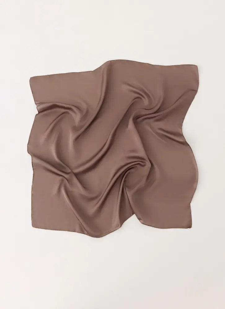 Lover Vibes Head Scarf - Chocolate - Chocolate / One Size - Hair Accessories
