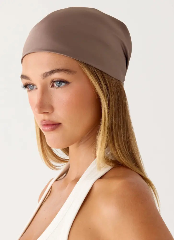Lover Vibes Head Scarf - Chocolate - Chocolate / One Size - Hair Accessories