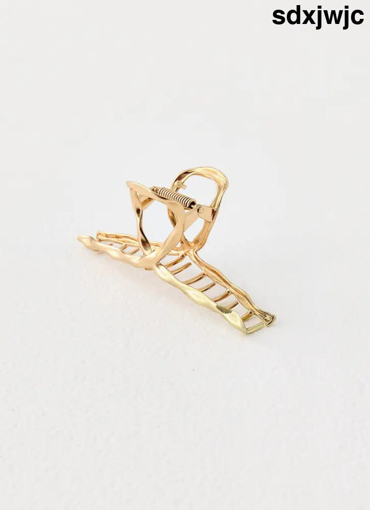 Tutti Twist Hair Clip - Gold - Gold / One Size - Hair Accessories